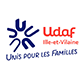 nouveau logo udaf 35 avec slogan