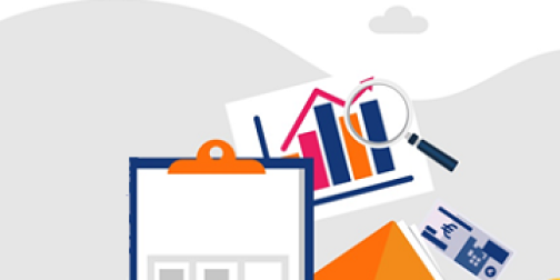 illustration budget compte credit graphique épargne