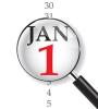 calendrier 1 janv