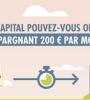 Quel capital pouvez-vous obtenir en épargnant 200 € par mois ?