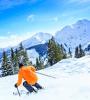 ski deux skieurs piste