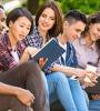 jeunes etudiants-bande-revision