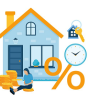 illustration maison credit emprunt