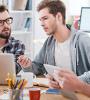 jeunes au bureau