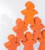 pyramide homme orange 