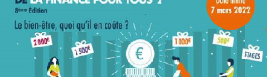 Grand Prix 2022 de la Finance pour tous