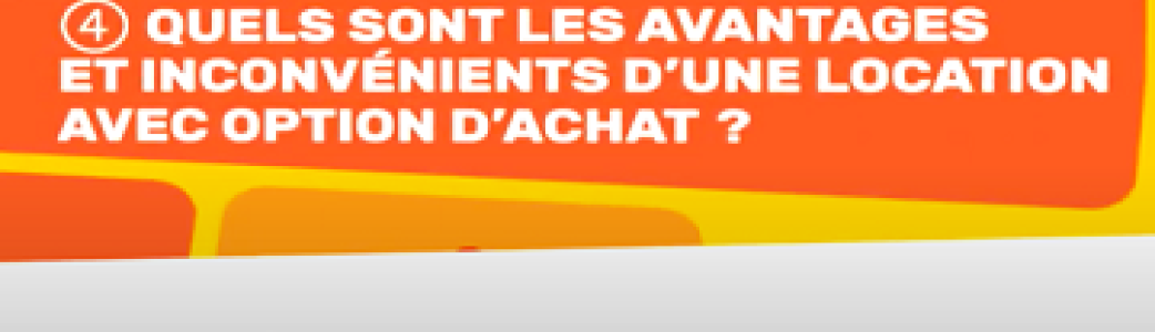 location avec option achat avantages et inconvénients
