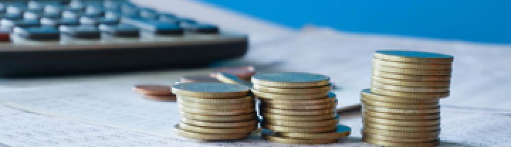 Argent et calculatrice