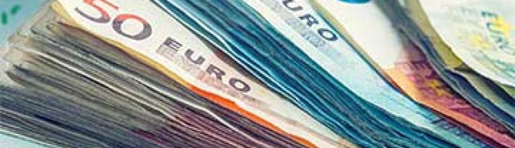 liasse de billets en euros