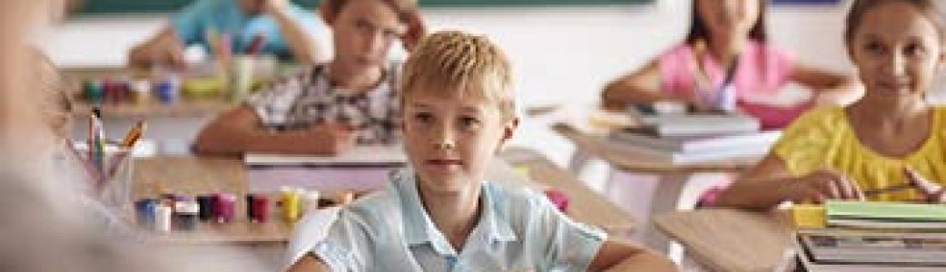 Enfants dans une classe