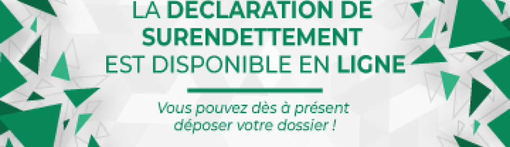 Déposer un dossier de surendettement en ligne