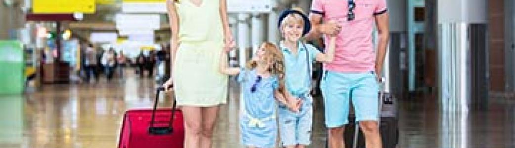vacances famille valises