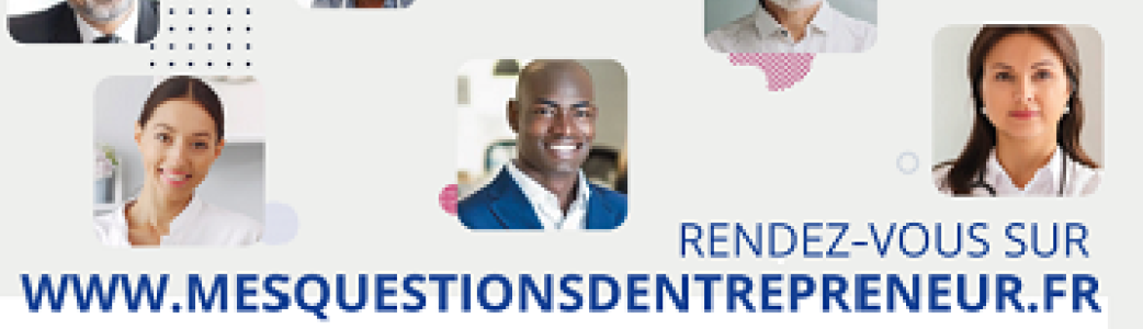 visuel du portail Mes questions d'entrepreneur