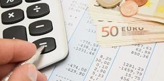 feuille impôt avec calculatrice