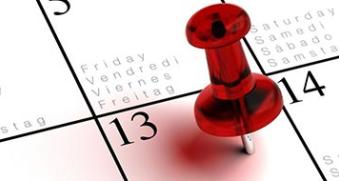 calendrier punaise