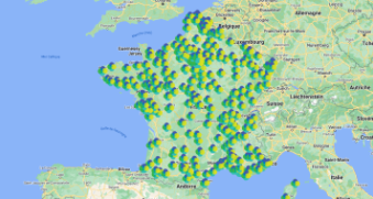 Carte des PCB