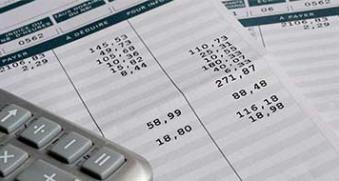 bulletin de paie et calculatrice