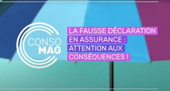 Consomag - Fausse déclaration en assurance : attention aux conséquences !