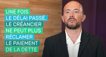 Qu'est-ce que le délai de forclusion pour une dette ?