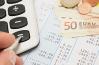 feuille impôt avec calculatrice