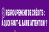 regroupement crédits