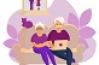 Couple retraite ordinateur