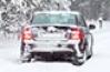 Voiture dans la neige