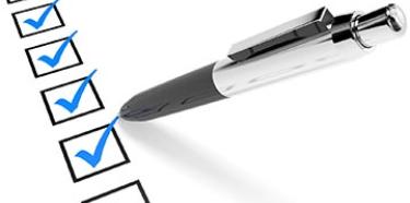 image d'une check liste