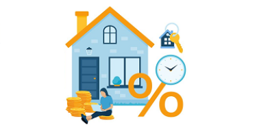 illustration maison credit emprunt