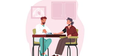 santé maladie médecin senior